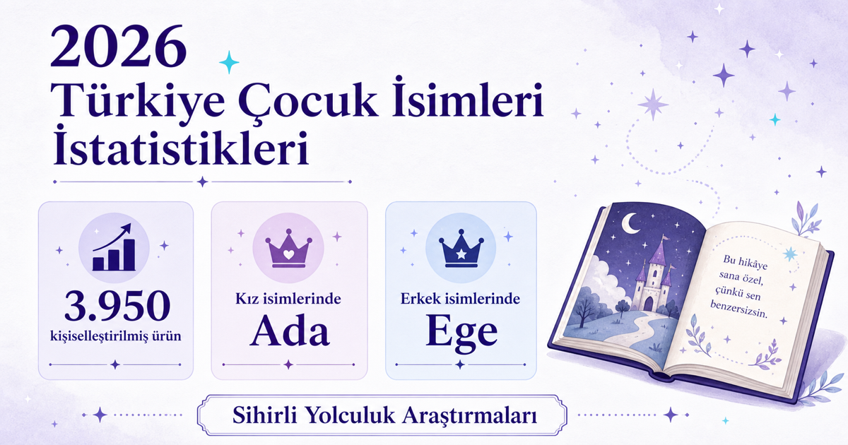 2026 Türkiye çocuk isimleri istatistikleri: 3.950 ürün, kız isimlerinde Ada ve erkek isimlerinde Ege